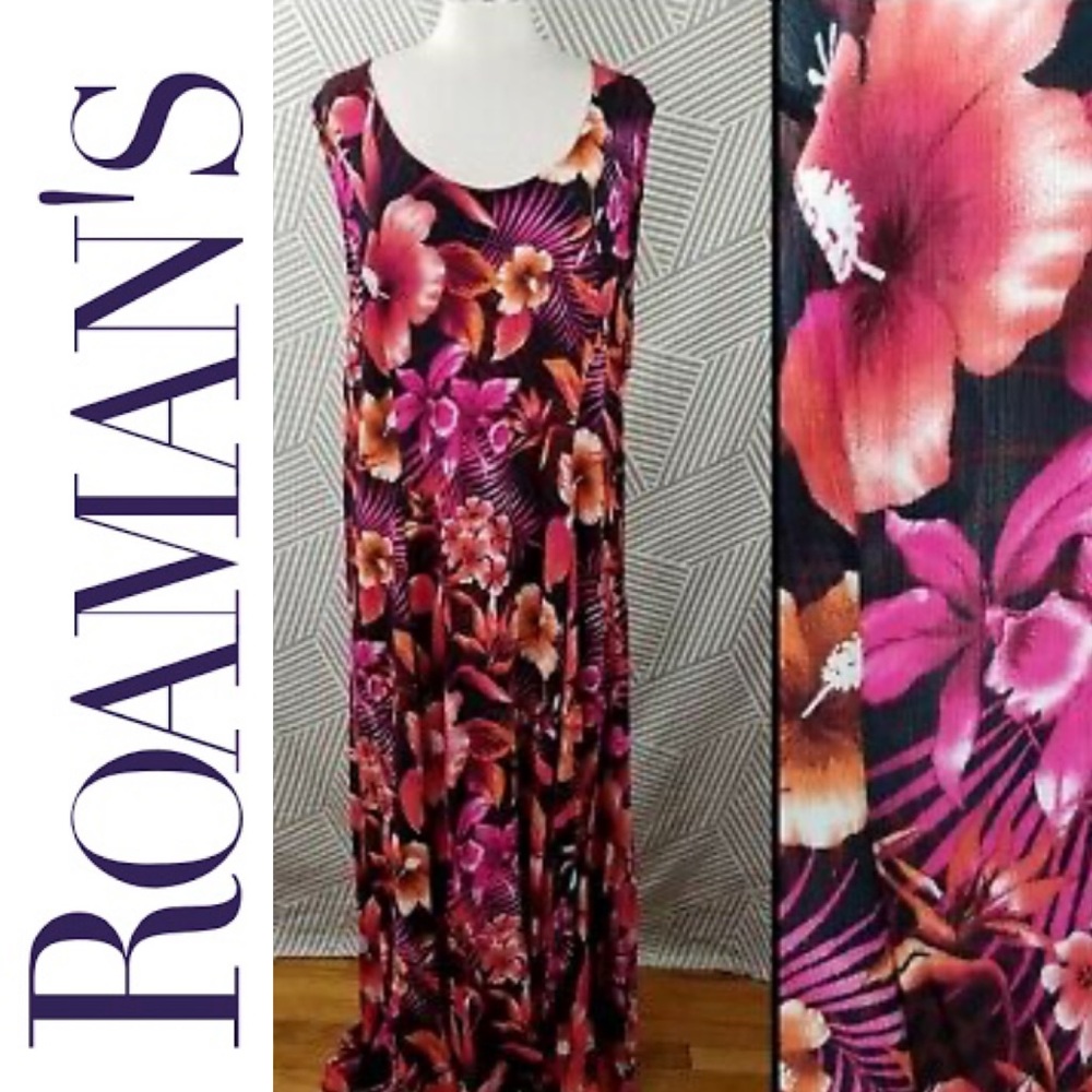 Roaman’s Vintage Plus Size Dress